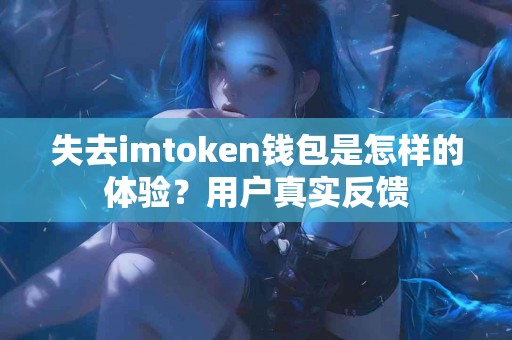 失去imtoken钱包是怎样的体验？用户真实反馈