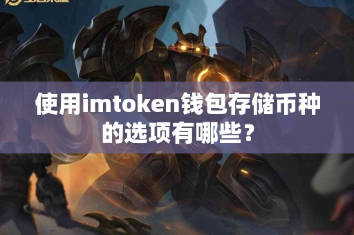 使用imtoken钱包存储币种的选项有哪些？