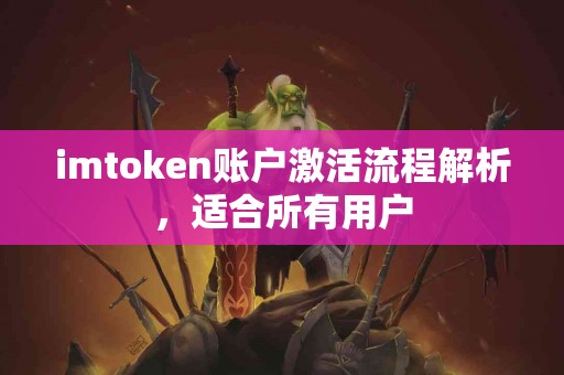 imtoken账户激活流程解析，适合所有用户